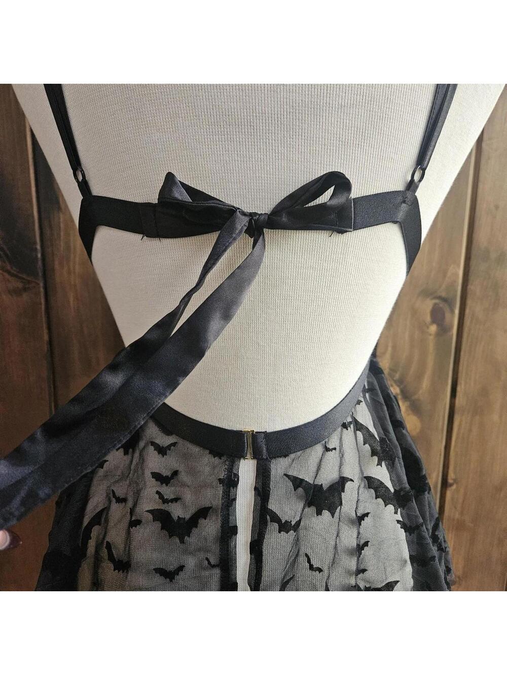 Bat Babydoll Goth Punk Rave, small - Picture 4 of 6